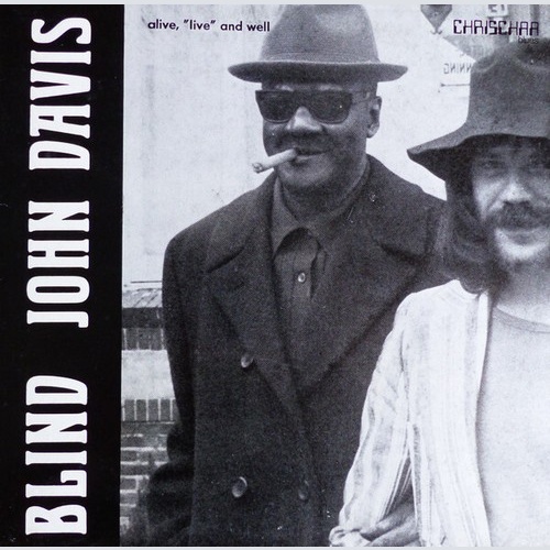 LP Blind John Davis - Alive,"Live" And Well