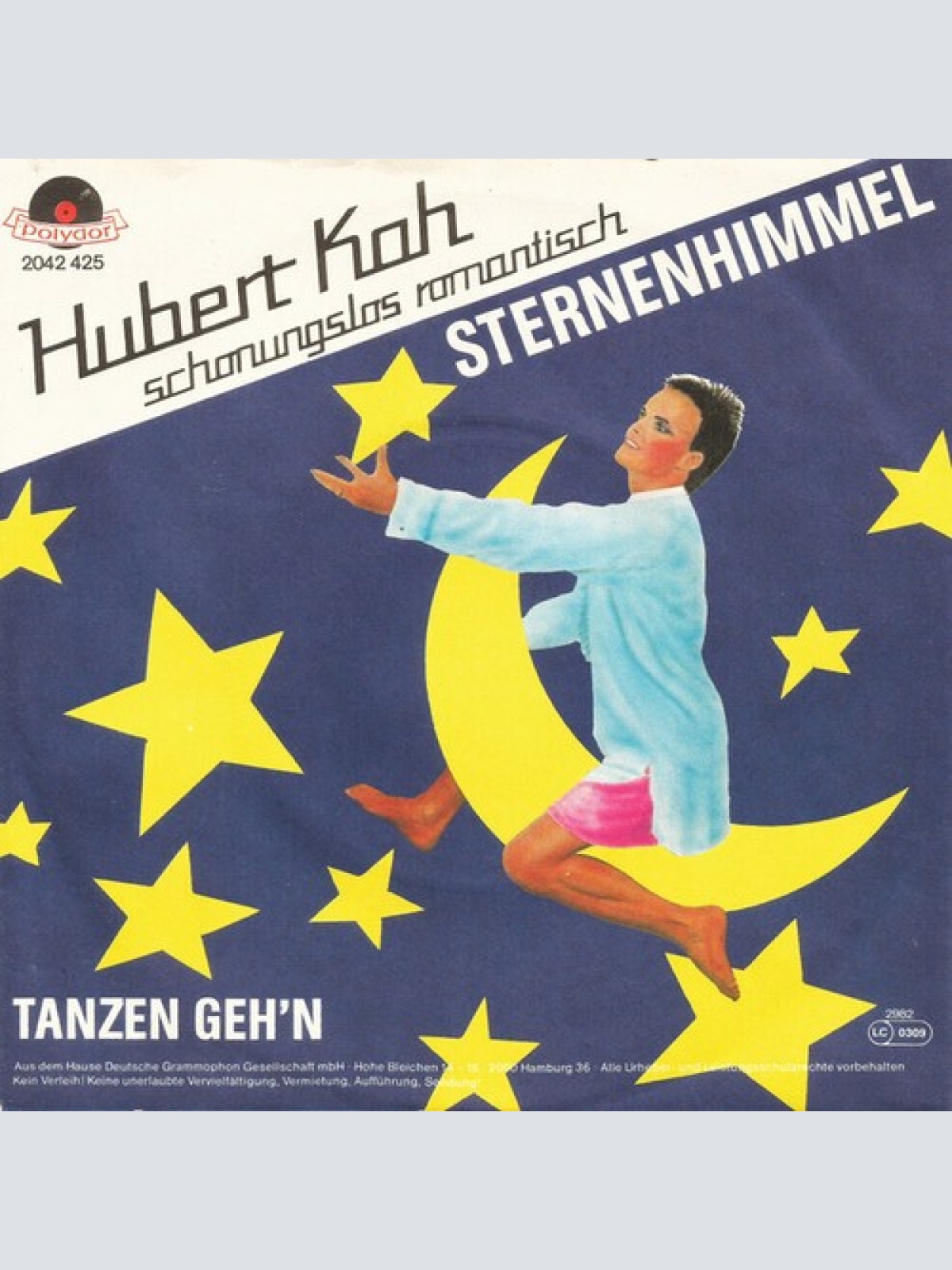 7", Single Hubert Kah - Sternenhimmel