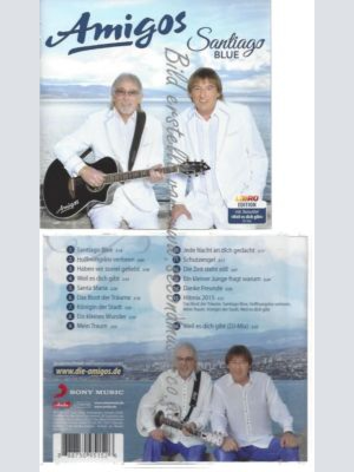 CD--AMIGOS SANTIAGO BLUE