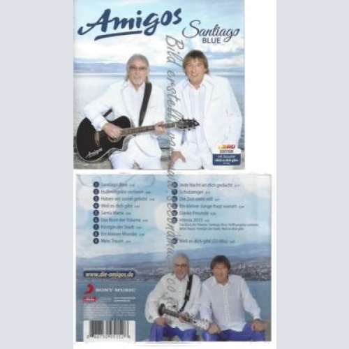 CD--AMIGOS SANTIAGO BLUE