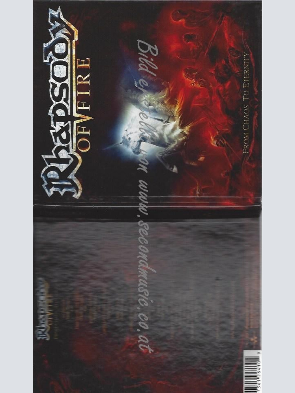 CD--RHAPSODY OF FIRE--    FROM CHAOS TO ETERNITY