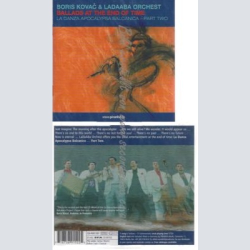 CD--BORIS KOVAC & LADAABA ORCHEST--    BALLADS AT THE END OF TIME
