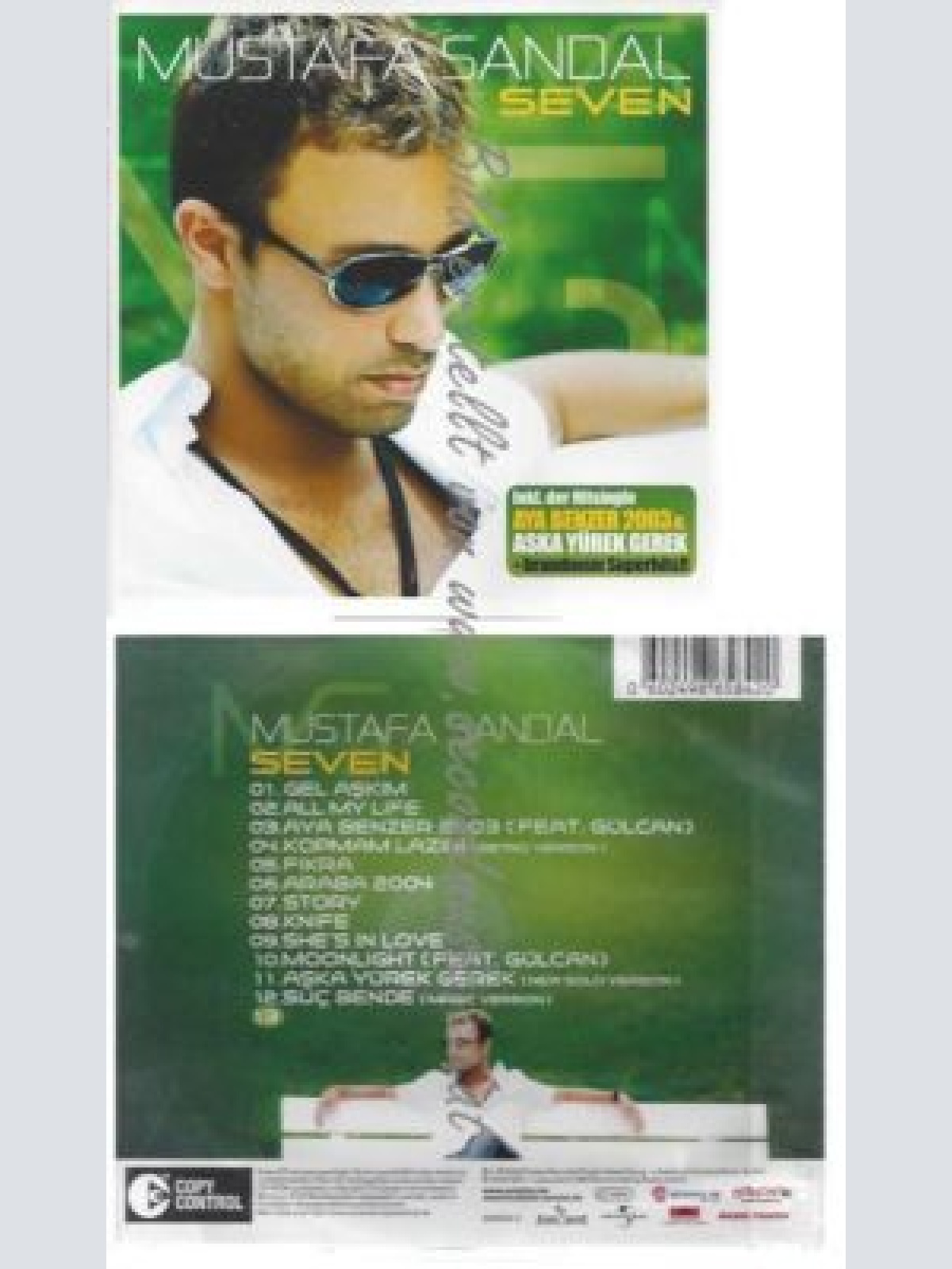 CD--MUSTAFA SANDAL--    SEVEN -BONUS TRACKS-