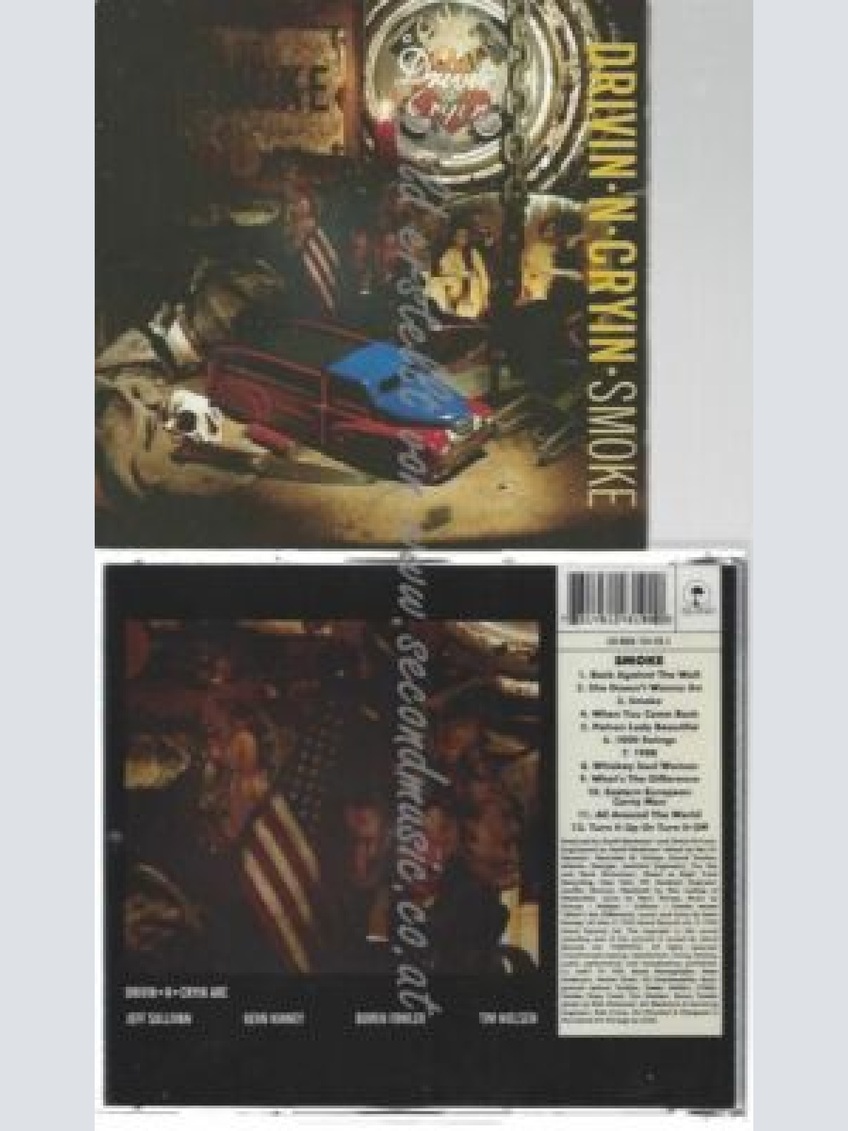 CD--DRIVIN' N' CRYIN'--    SMOKE