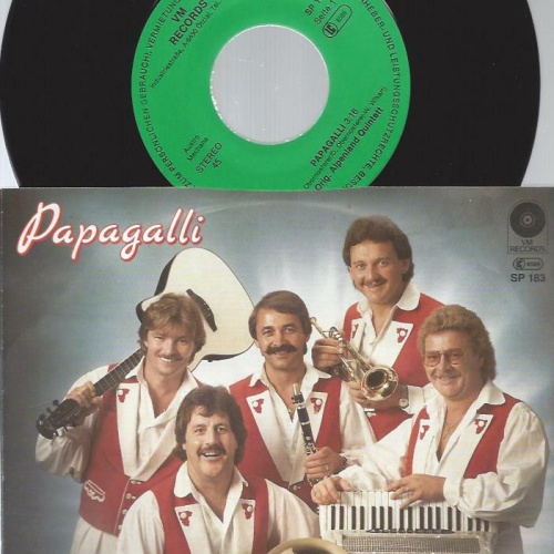 7" Orig. Alpenland Quintett – Papagalli