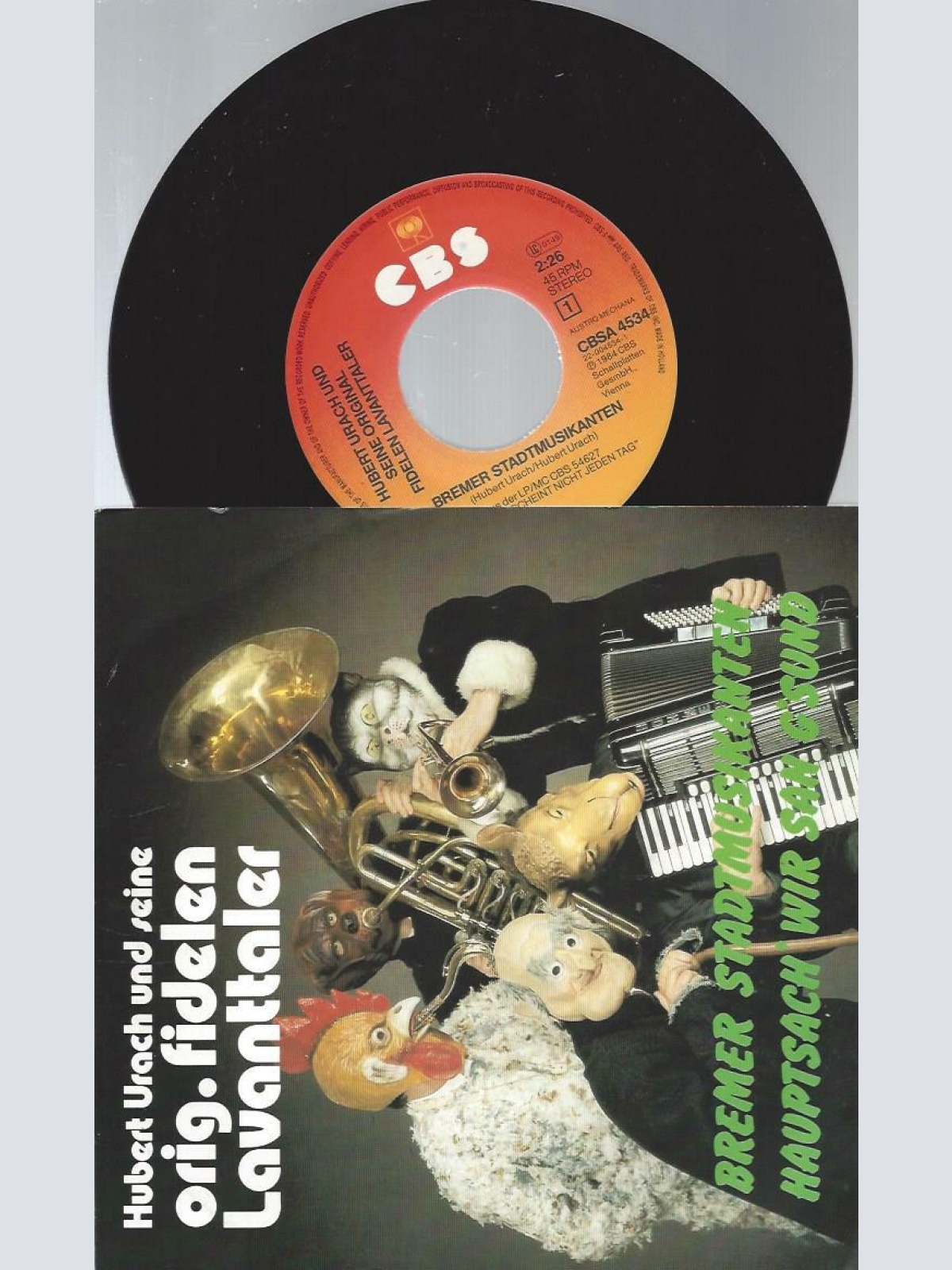 7" Die Fidelen Lavanttaler – Bremer Stadtmusikanten