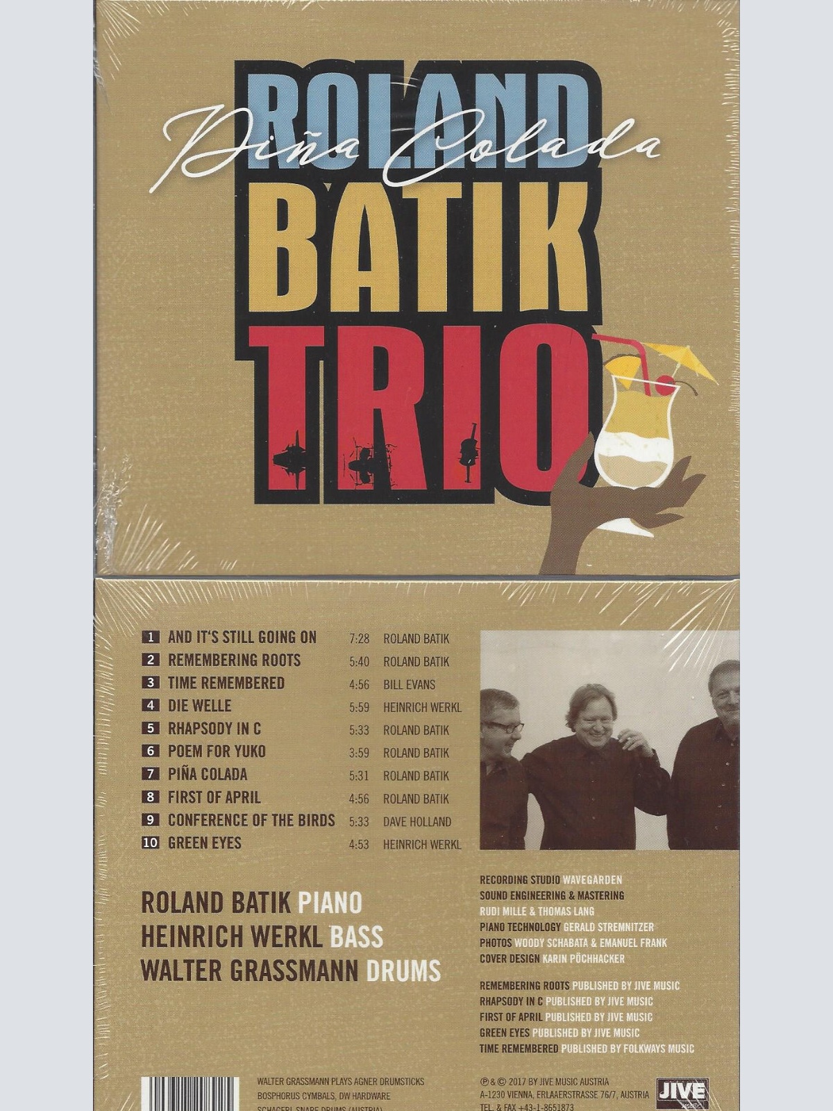 CD--Pina Colada    Roland Batik Trio