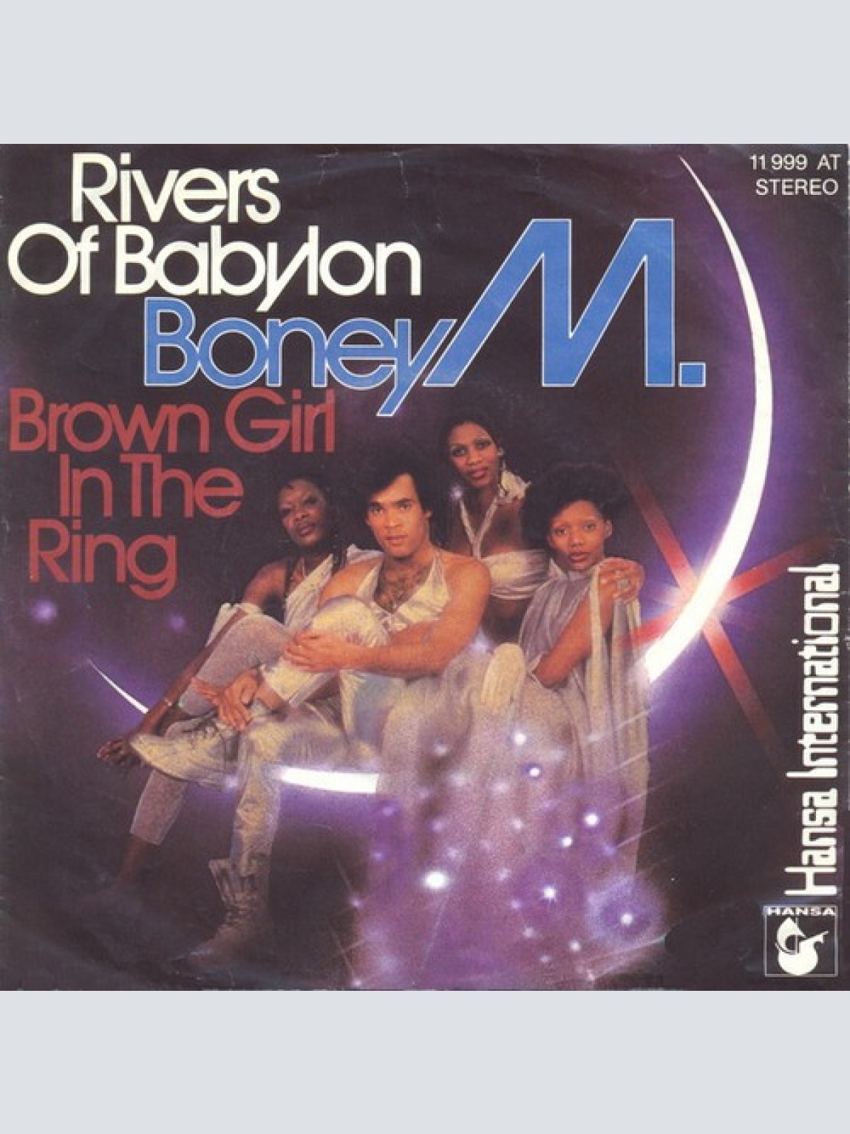 7", Single Boney M. - Rivers Of Babylon / Brown Girl In The Ring