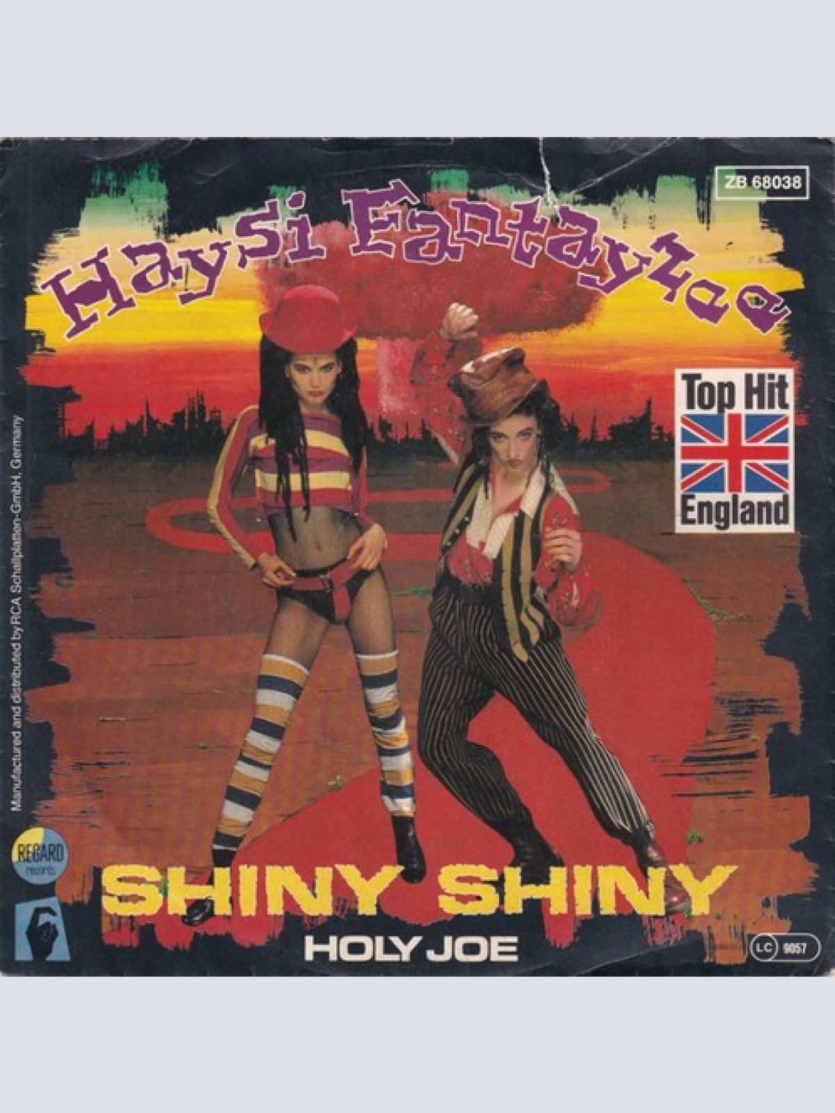 7", Single Haysi Fantayzee - Shiny Shiny