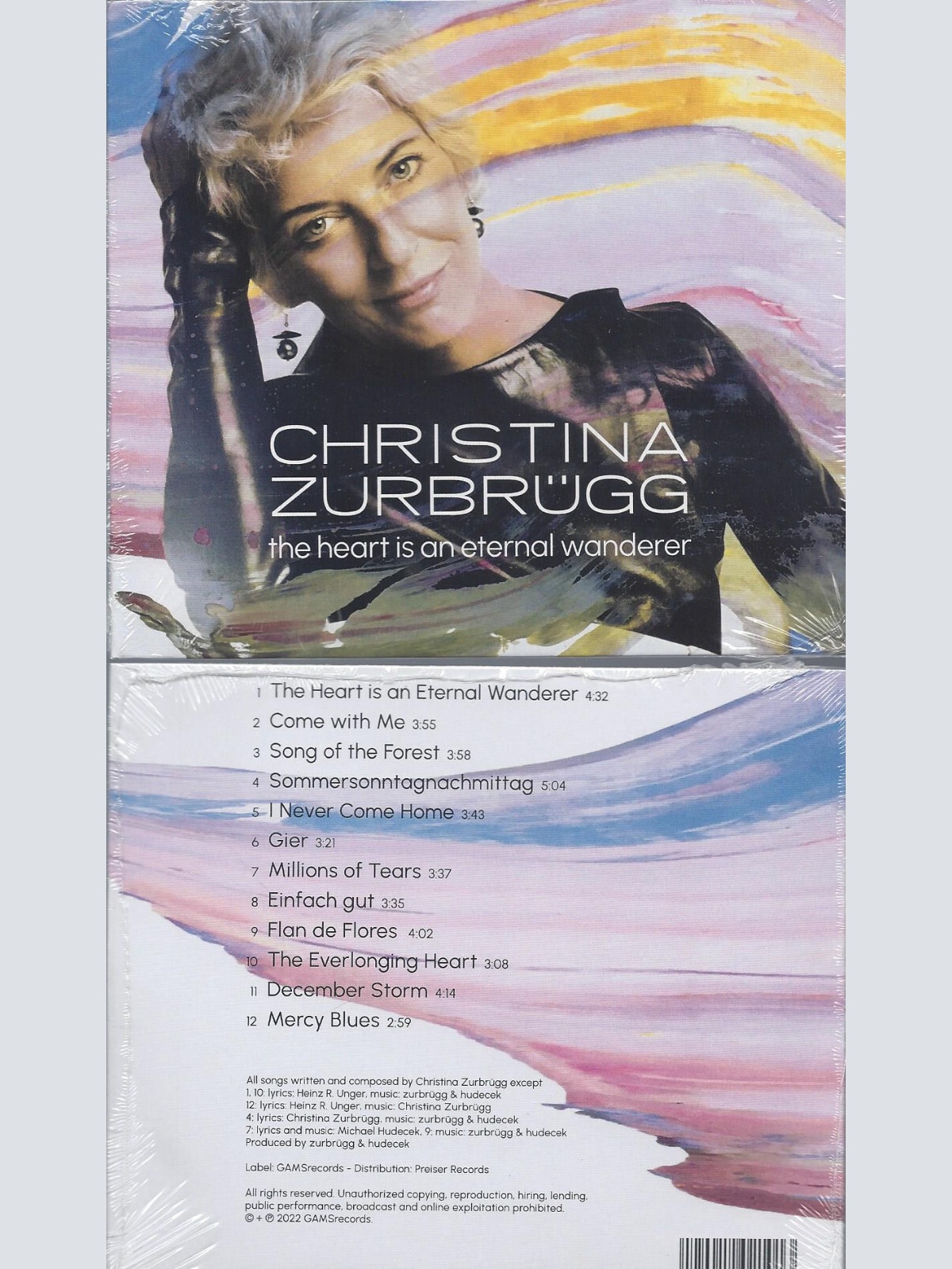 CD-- Zurbrügg  Christina -- the heart is an eternal wanderer