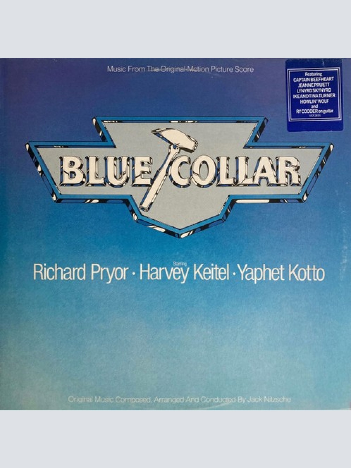 LP, Album Various / Jack Nitzsche - Blue Collar (Music From The Original Moti...