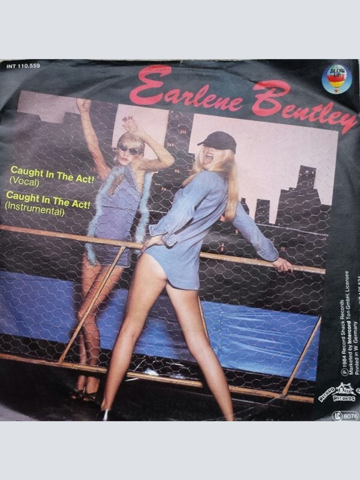 7", Single Earlene Bentley - Caught In The Act