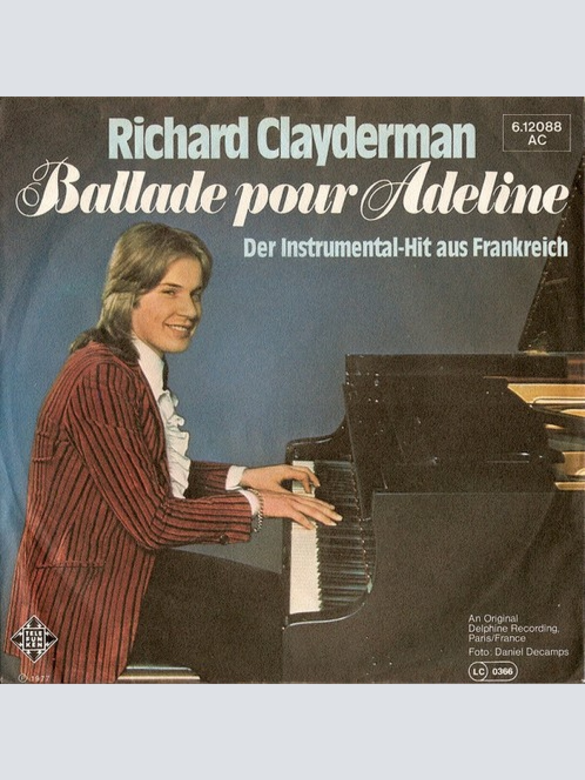 7", Single Richard Clayderman - Ballade Pour Adeline