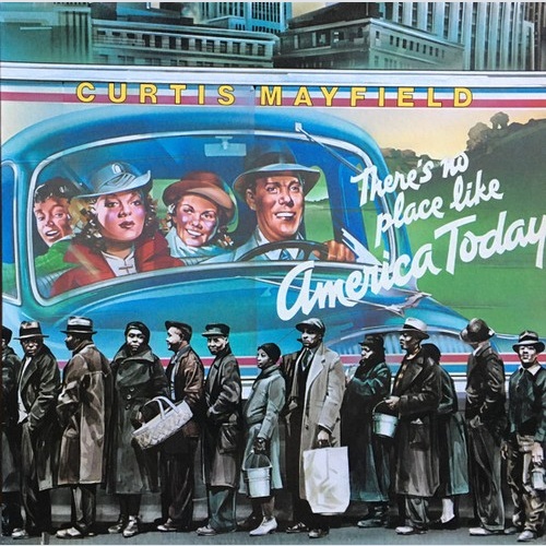 LP, Album, San Curtis Mayfield - There's No Place Like America Today