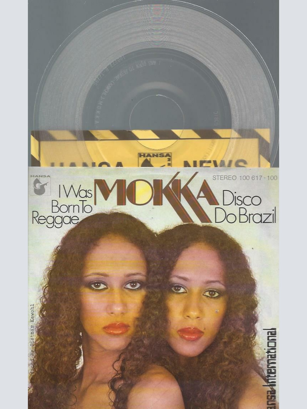 7" Mokka  – Disco Do Brazil / Promo Clear Vinyl + Sheet