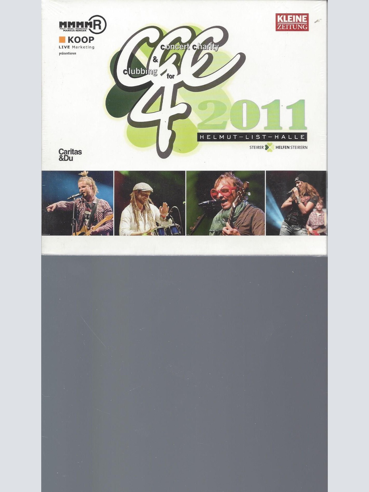 CD--Concert Charity & Clubbing  for  4 --2011 Helmut List Halle