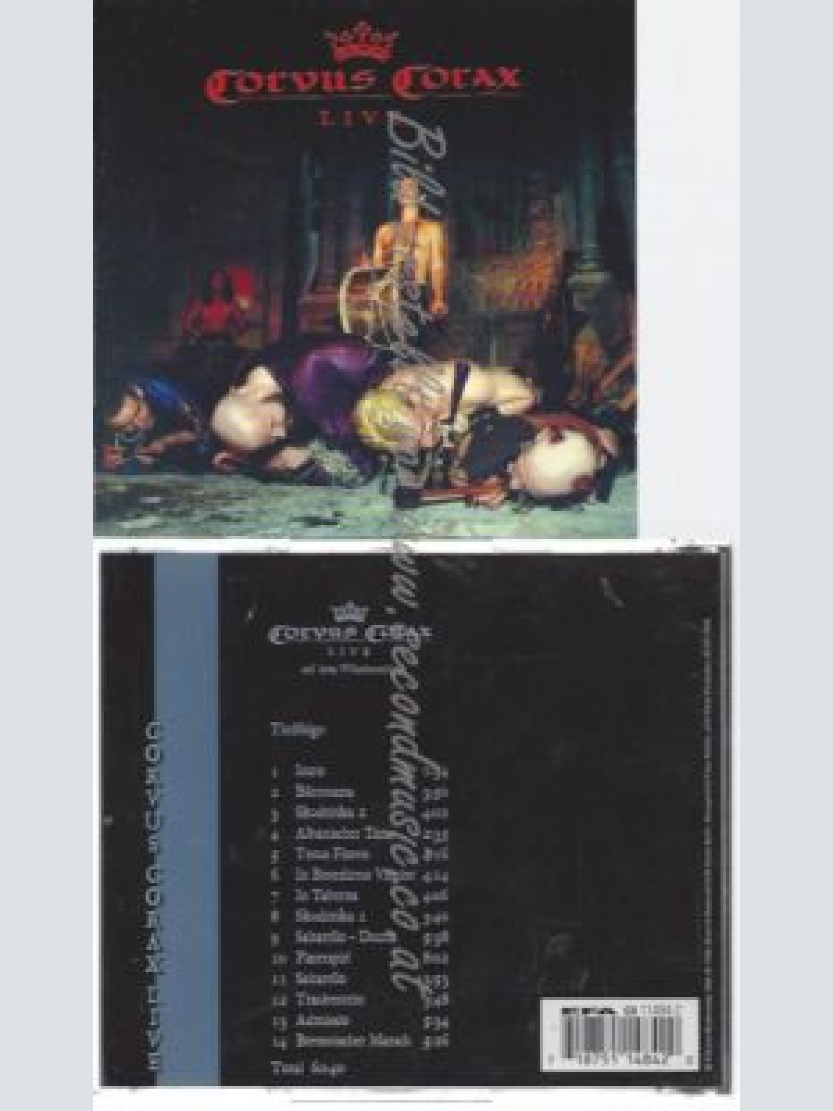 CD--CORVUS CORAX--    LIVE AUF DEM WÄSCHERSCHLOSS