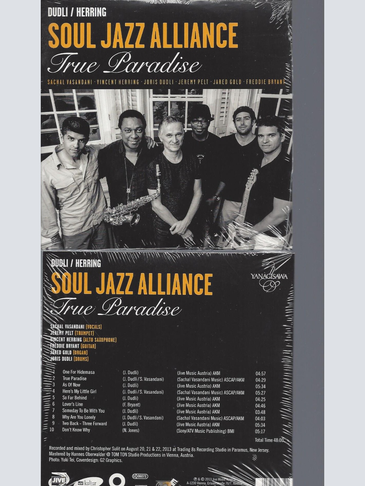 CD--  True Paradise Live      Dudli,Joris Herring    Cardsleeve