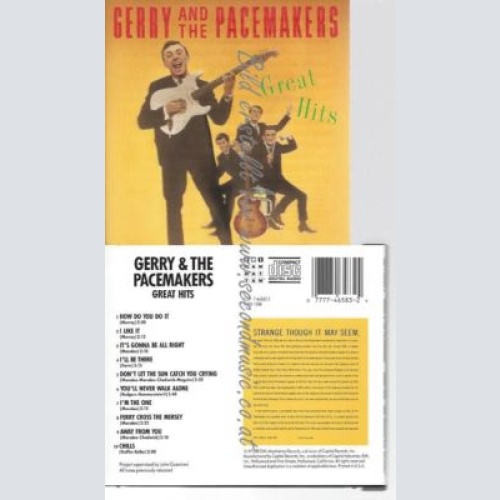 CD--GERRY & THE PACEMAKERS--    BEST OF |