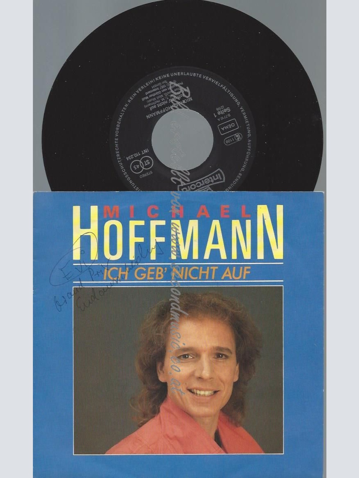 7"  Michael Hoffmann    Ich Geb' Nicht Auf
