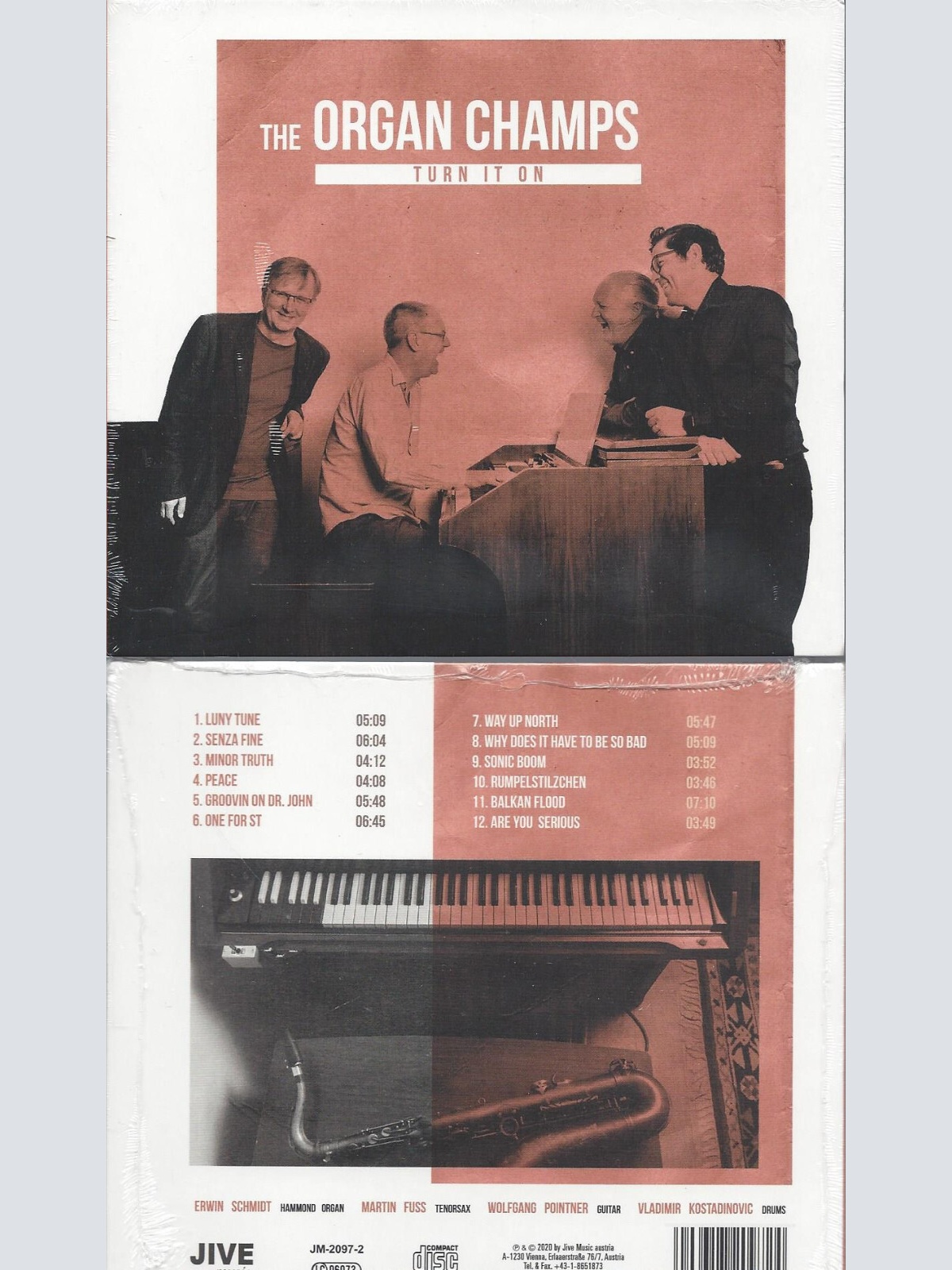 CD-- Turn It on    Organ Champs,th