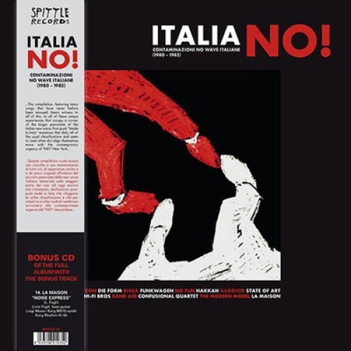 LP + CD + Comp Various - Italia No!  Contaminazioni No Wave Italiane (1980 - ...