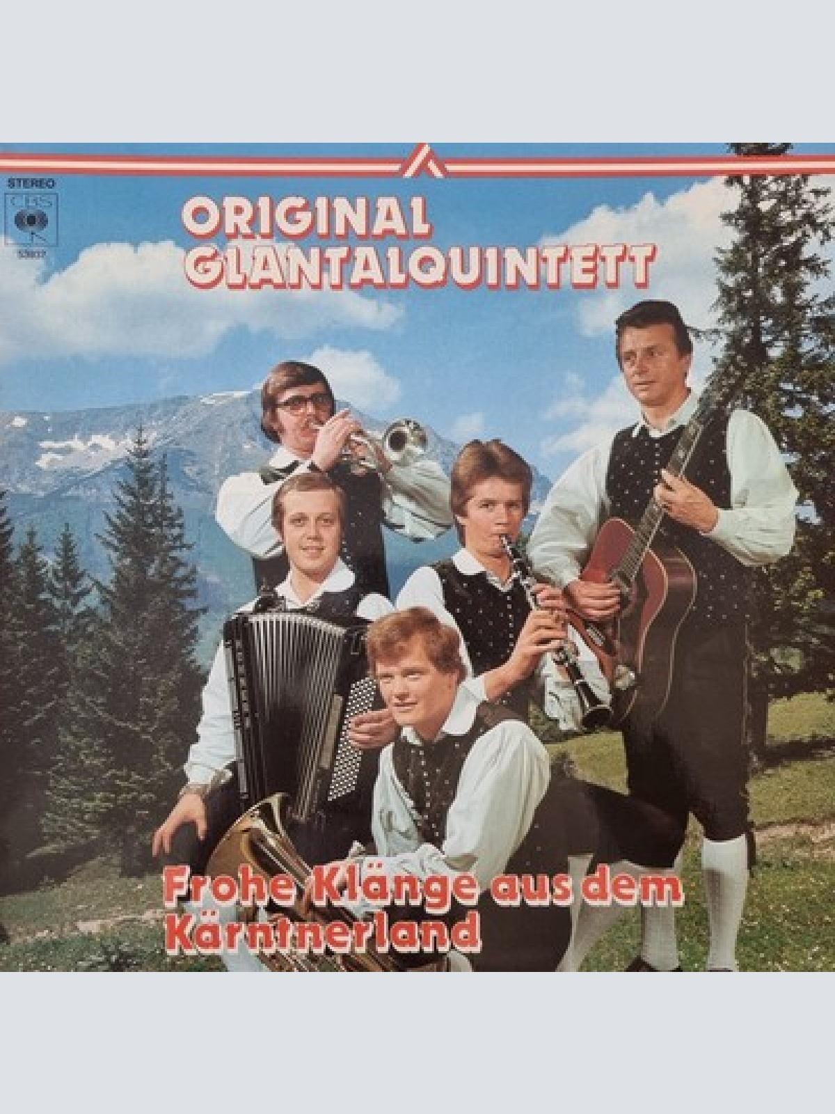 LP Original Glantalquintett - Frohe Klänge Aus Dem Kärntnerland