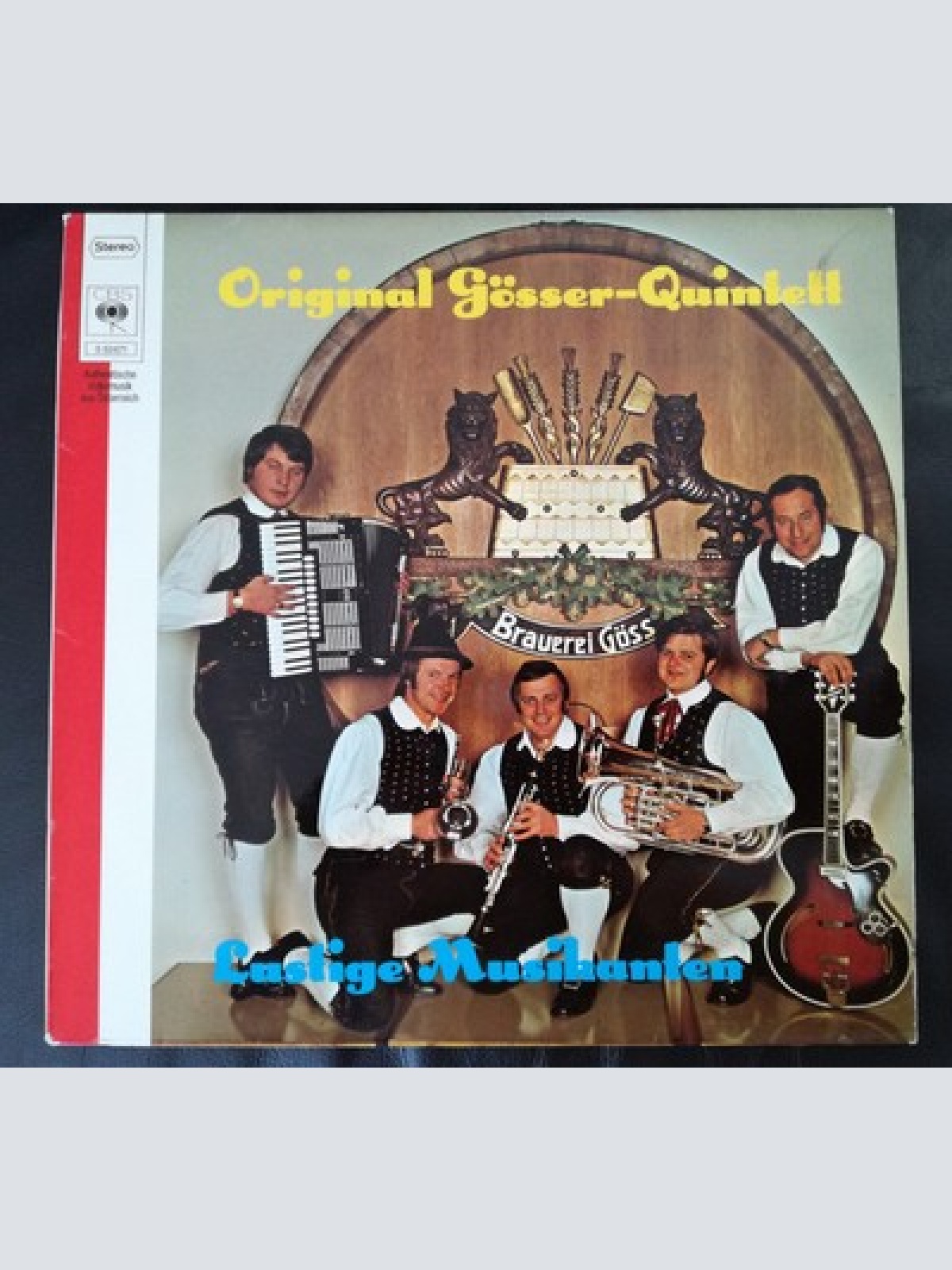 LP Original Gösser Quintett* - Lustige Musikanten