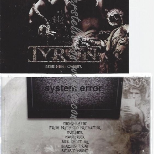 CD--TYRON--    REBELS SHALL CONQUER