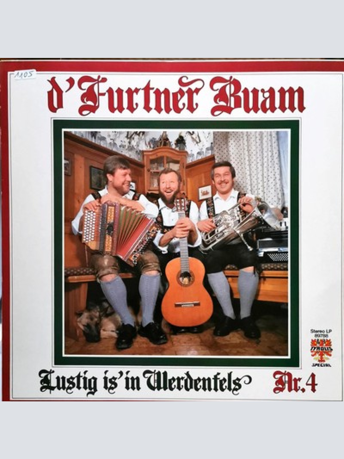 LP, Album D' Furtner Buam - Lustig Is' In Werdenfels Nr. 4