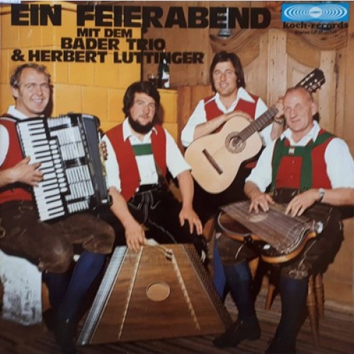 LP, Album Bader Trio & Herbert Luttinger - Ein Feierabend