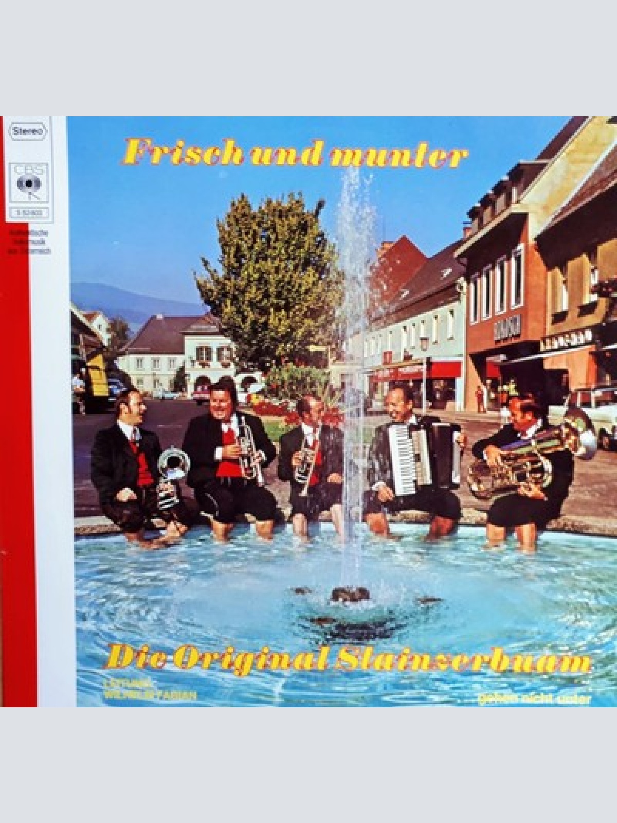 LP Die Original Stainzerbuam* - Frisch Und Munter