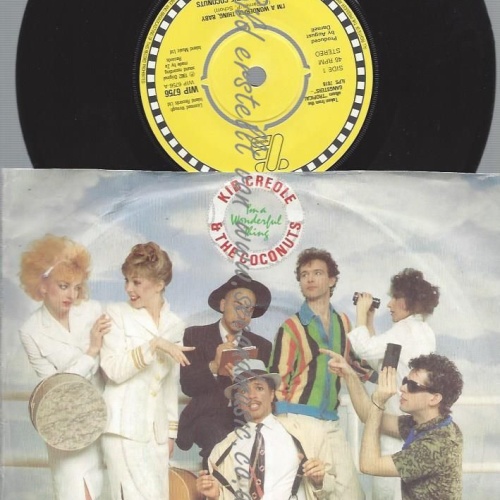 7" Kid Creole & The Coconuts  I'm A Wonderful Thing