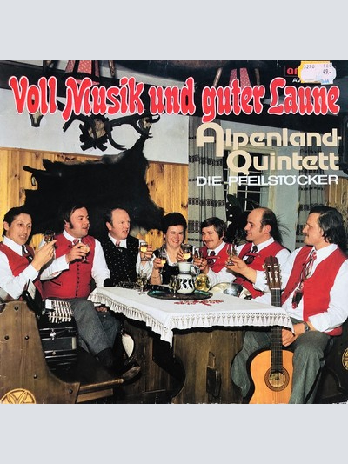 LP, Album Alpenland Quintett*, Die Pfeilstöcker - Voll Musik Und Guter Laune