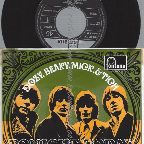 7"  Dozy, Beaky, Mick & Tich  Tonight Today // MADE IN AUSTRIA