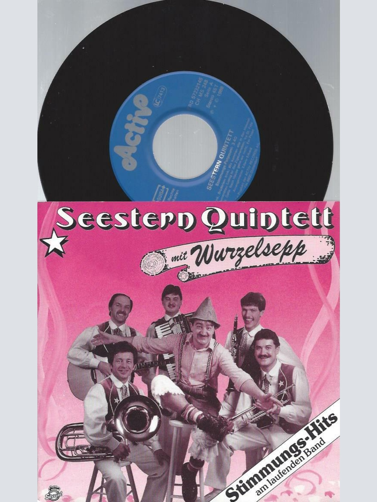 7" Seestern Quintett Mit Wurzelsepp – Stimmungs-Hits Am Laufenden Band