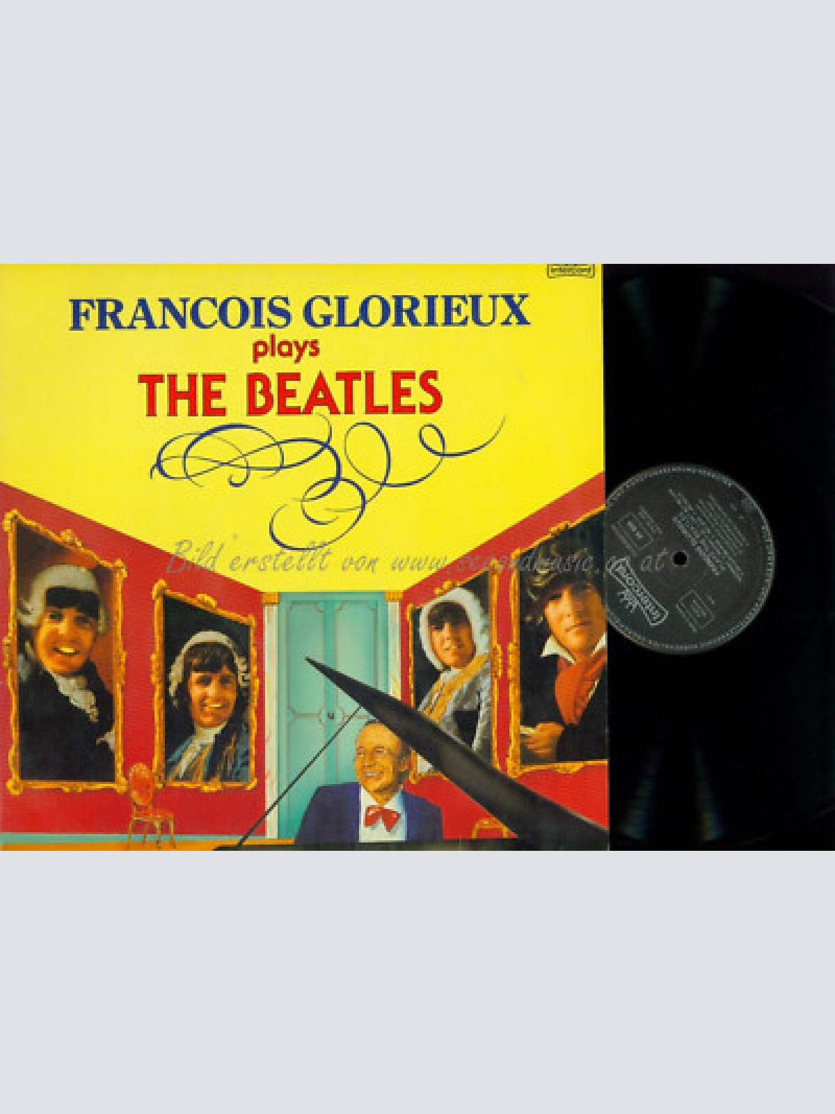 LP--FRANCOIS GLORIEUX PLAYS THE BEATLES