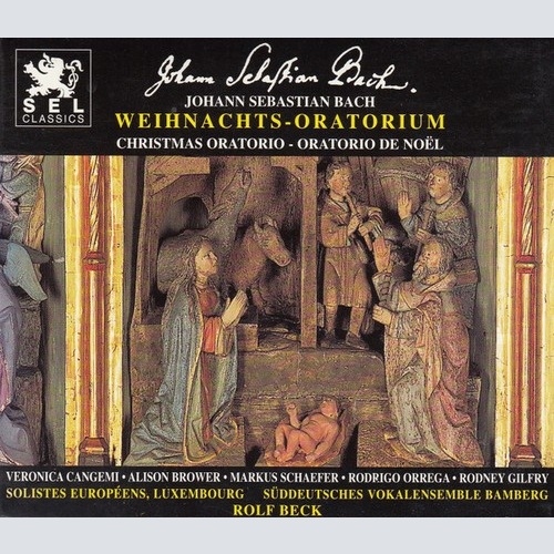 2xCD, Album + Box Johann Sebastian Bach, Solistes Européens Luxembourg, Südde...