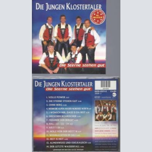 CD-- Die Jungen Klostertaler* – Die Sterne Stehen Gut