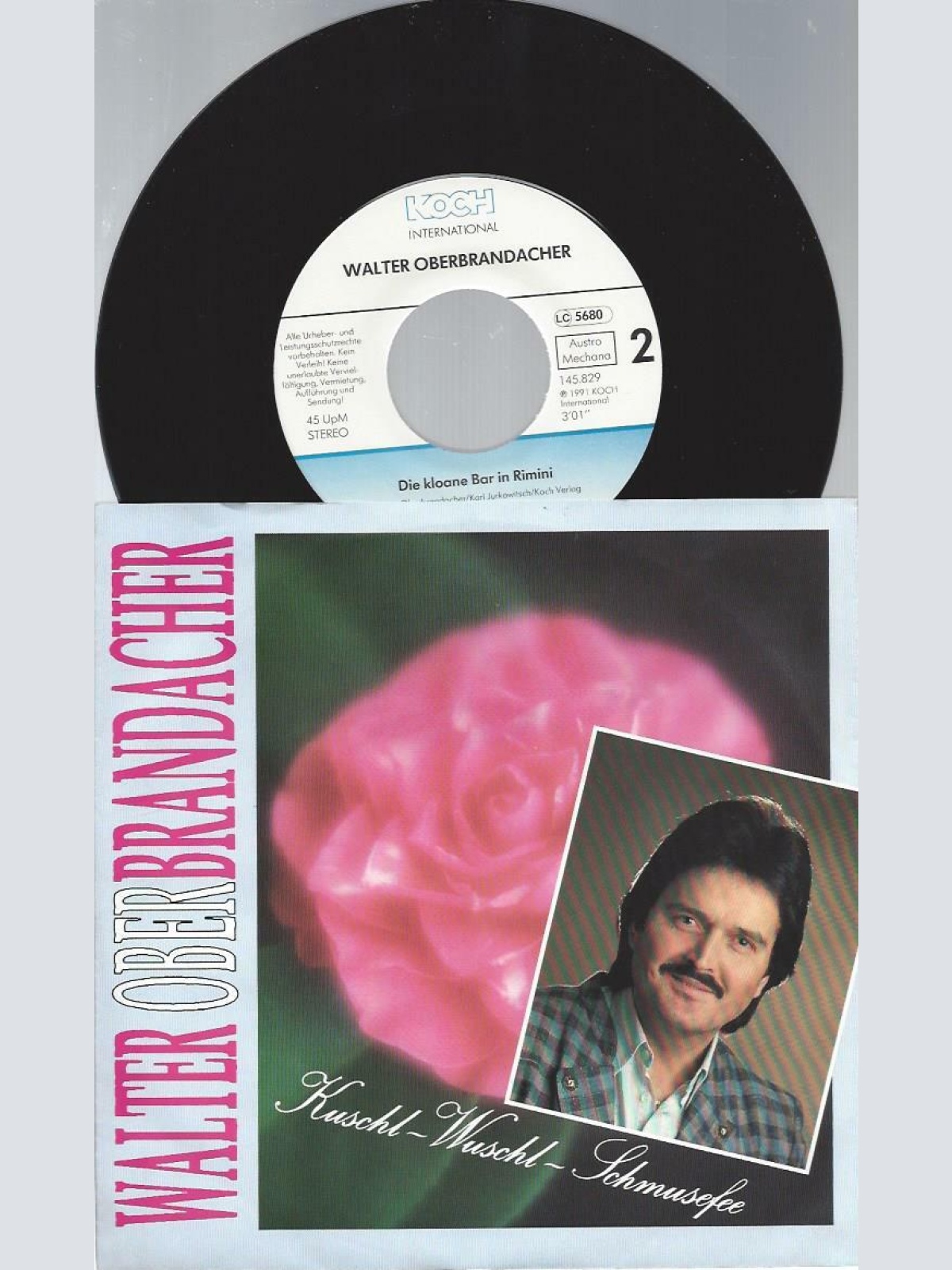 7" Walter Oberbrandacher – Kuschl-Wuschl-Schmusefee