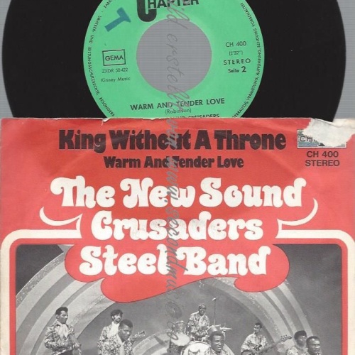7"   The New Sound Crusaders Steel Band – King Without A Throne