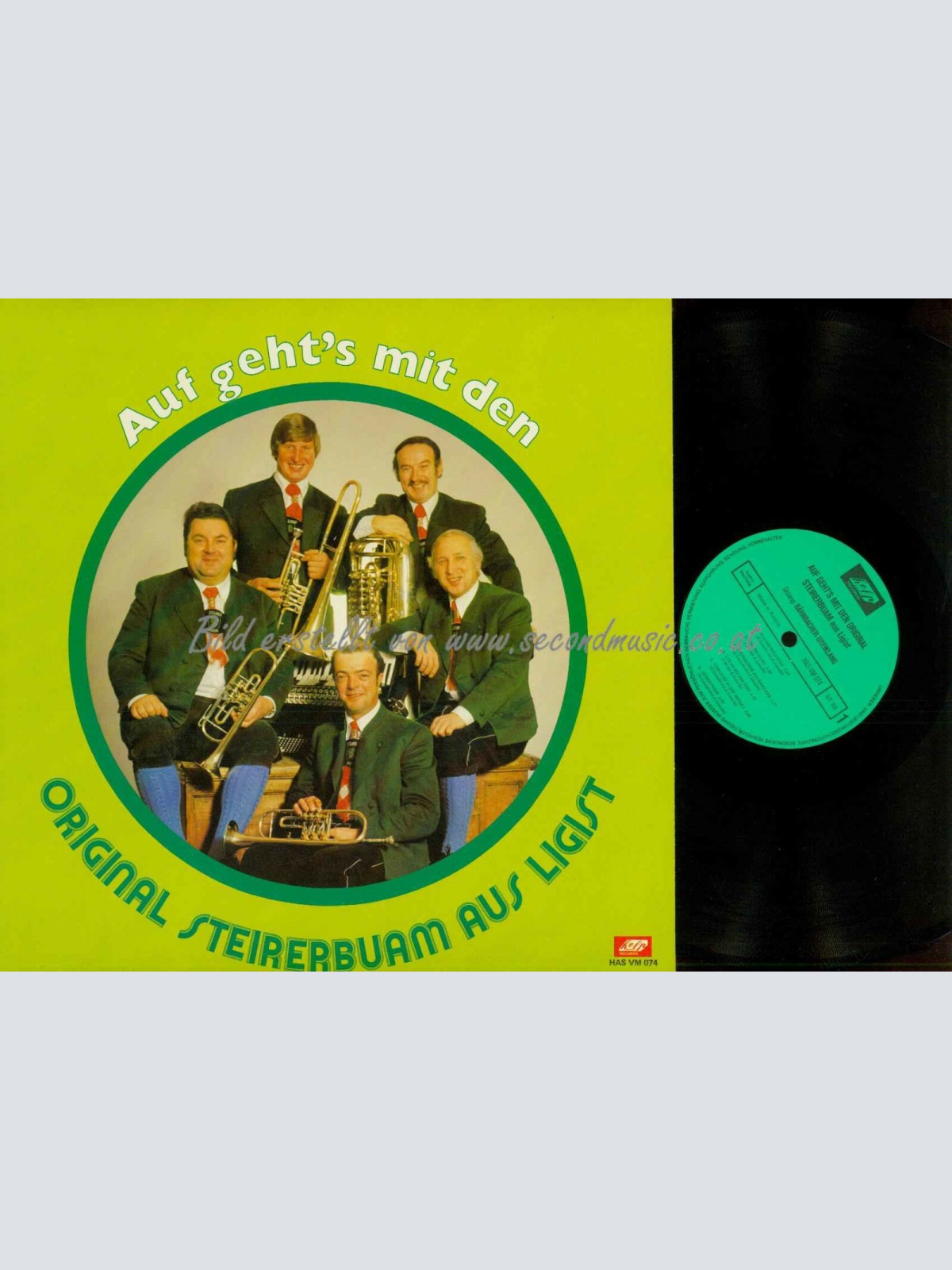 LP--Original Steirerbuam aus Ligist --Auf geht's mit den      // NM