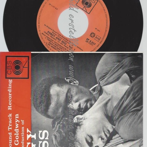 7"   George Gershwin  Porgy And Bess Vol. 1