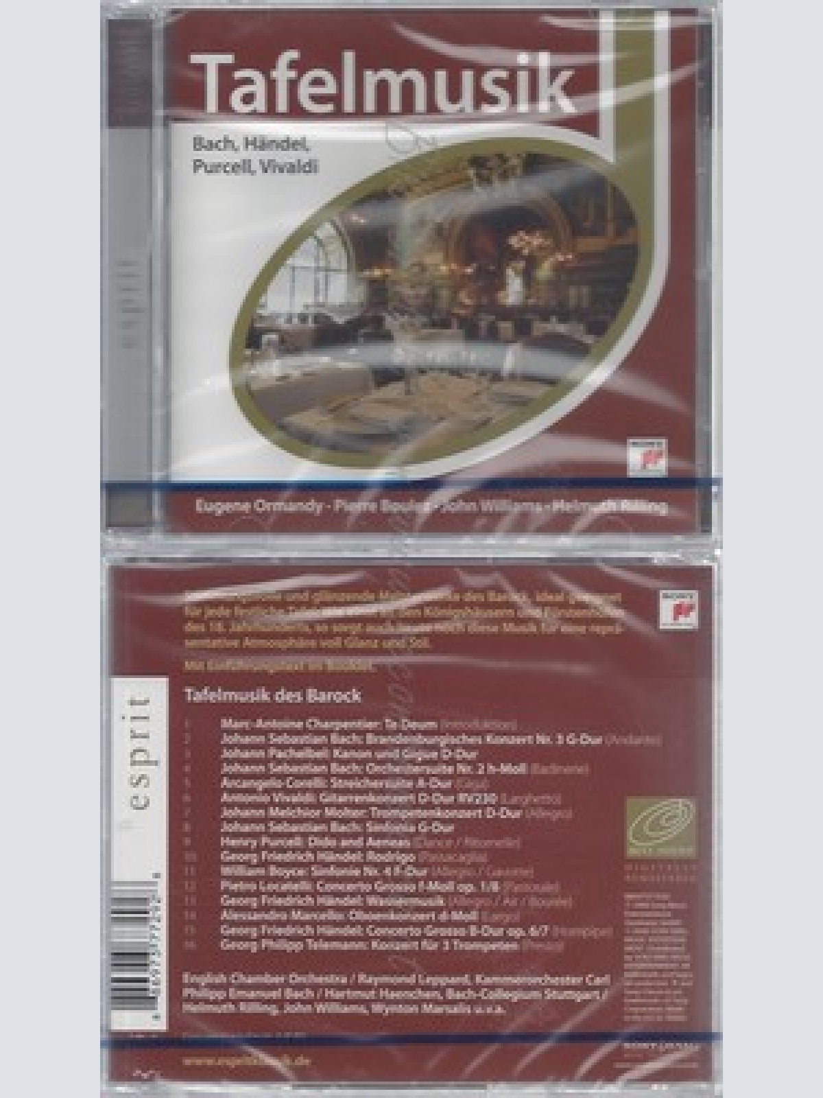 CD--NM-SEALED-AFELMUSIK / EUGENE ORMANDY, PIERRE BOULEZ UND JEAN PIERRE RAMPAL