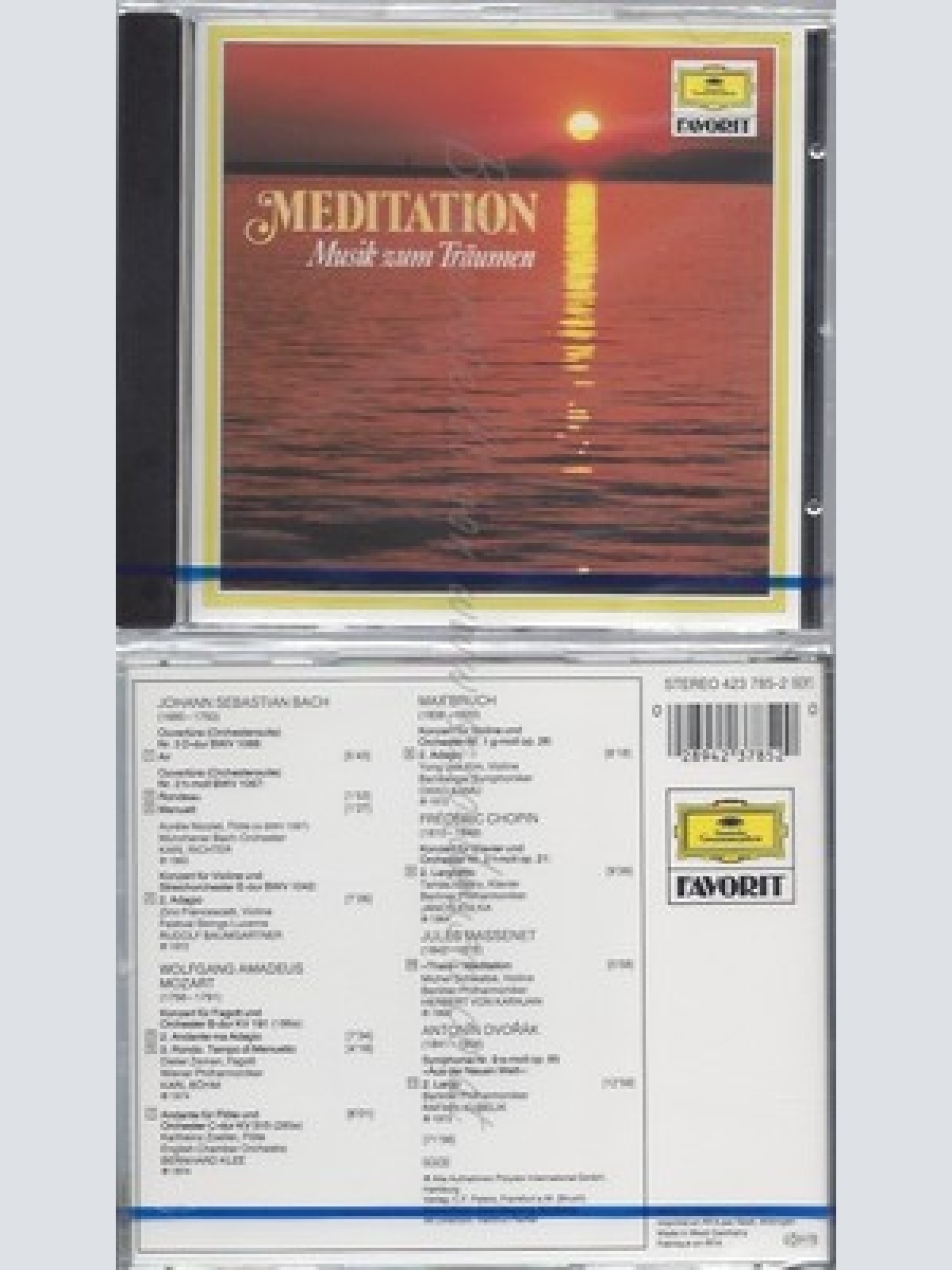 CD--NM-SEALED-BÖHM, KARAJAN, RICHTER UND MBO -1988- -- MEDITATION - MUSIK ZUM T
