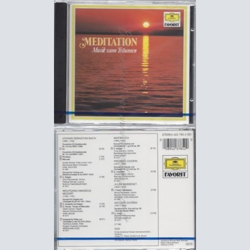 CD--NM-SEALED-BÖHM, KARAJAN, RICHTER UND MBO -1988- -- MEDITATION - MUSIK ZUM T