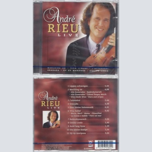 CD--NM-SEALED-ANDRE RIEU -1999- -- LIVE IN CONCERT