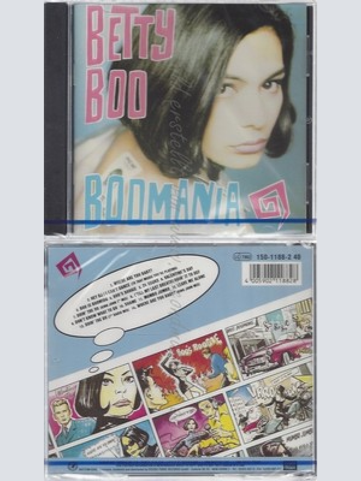 CD--NM-SEALED-BETTY BOO -- BOOMANIA -1990-