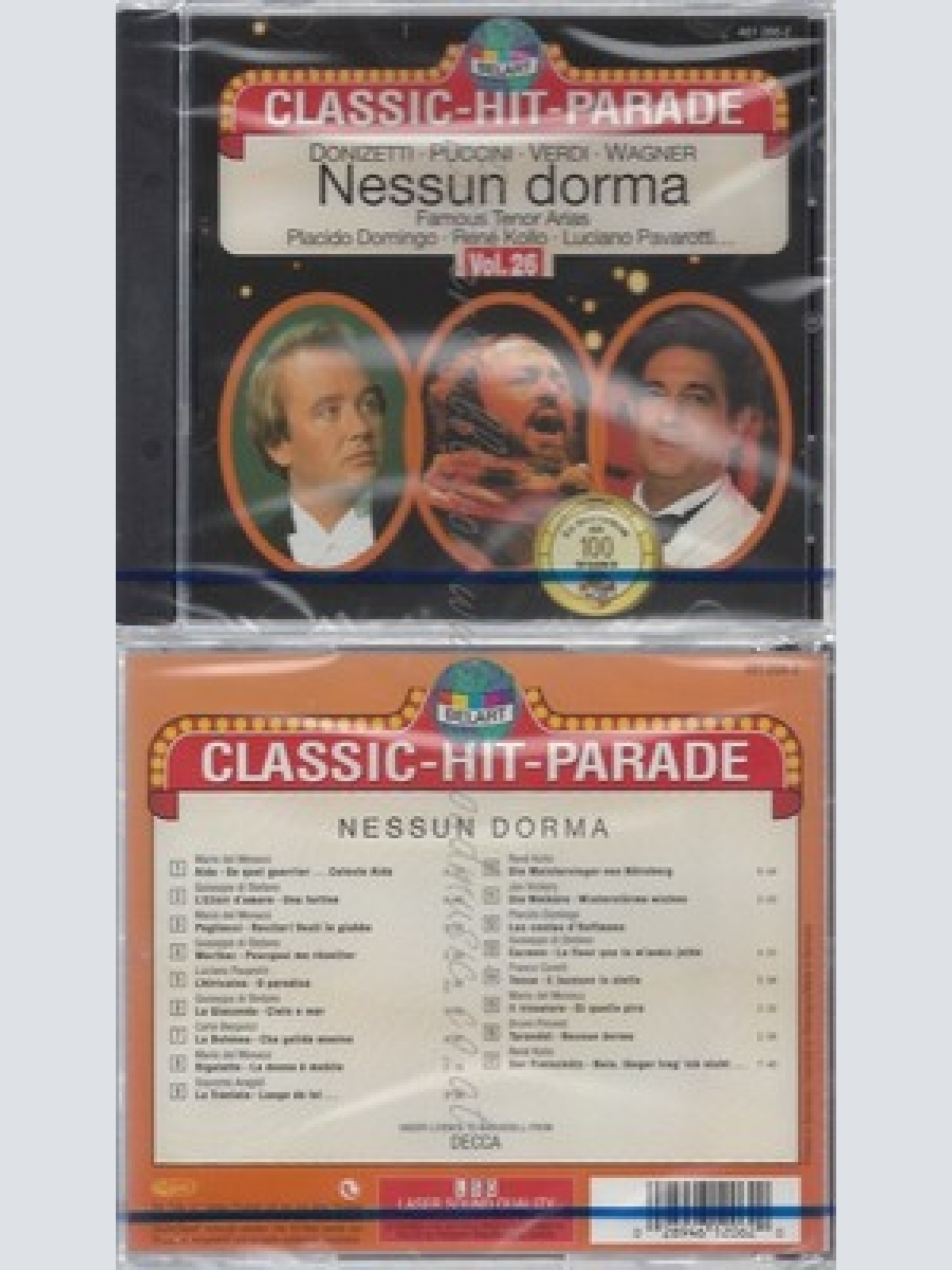 CD--NM-SEALED-DOMINGO, KOLLO, PAVAROTTI UND DONIZETTI -KOMPONIST- -1996- -- CHP