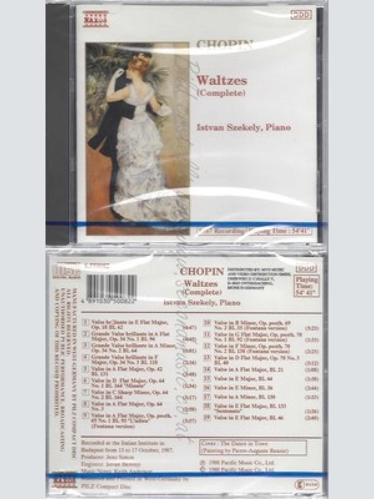 CD--NM-SEALED-CHOPIN:SZEKELY -2008- - - -- WALTZES